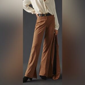 NWT Size 14 (Waist 16") - Essentiel Antwerp Plaid Trousers